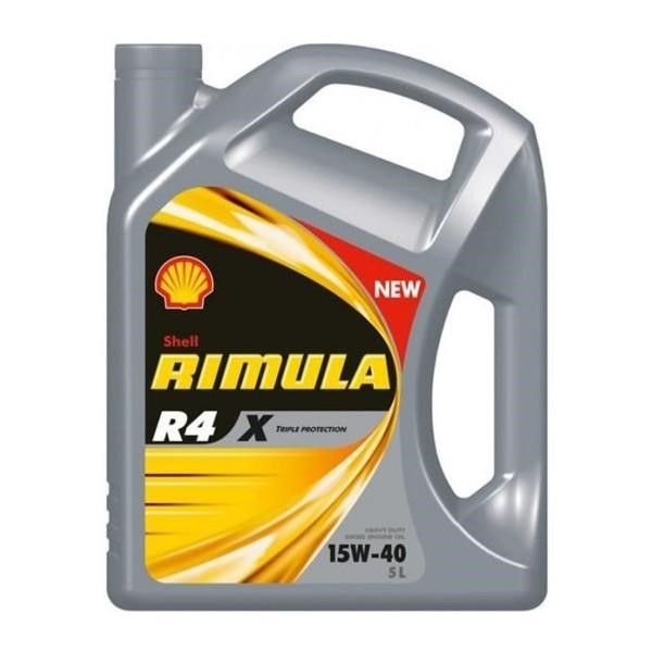Shell 550055173 Engine oil Shell Poids Lourd Shell Rimula R4 X 15W-40, ACEA E3/ E5/ E7, 5 L. 550055173: Buy near me in Poland at 2407.PL - Good price!