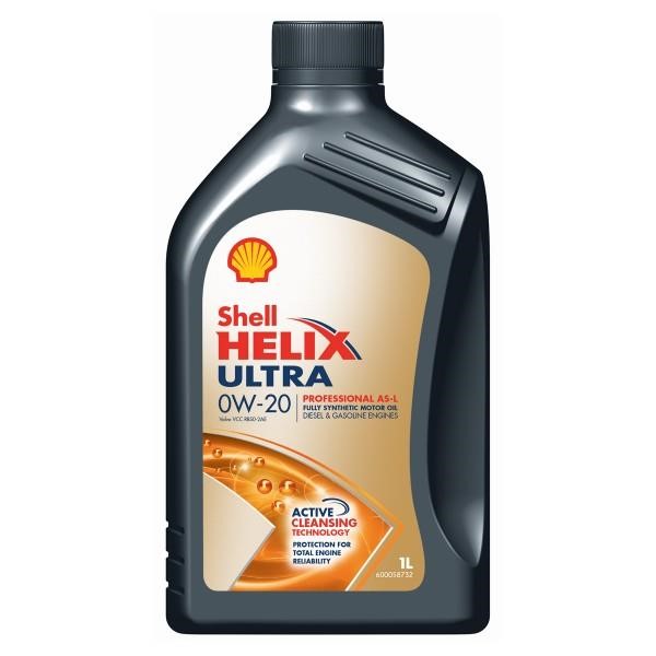 Shell 550055735 Моторное масло Shell Helix Ultra Professional AS-L 0W-20, 1л 550055735: Отличная цена - Купить в Польше на 2407.PL!