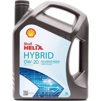 Shell 550056725 Моторное масло Shell Helix Hybrid 0W-20, 5л 550056725: Отличная цена - Купить в Польше на 2407.PL!