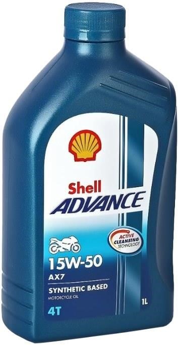 Shell 5011987200388 Olej silnikowy Shell Advance 4T AX7 15W-50, 1 l 5011987200388: Dobra cena w Polsce na 2407.PL - Kup Teraz!