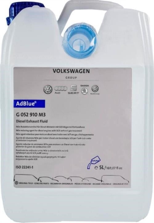 VAG G05 291 0M3 AdBLUE fluid, 5 l G052910M3: Buy near me in Poland at 2407.PL - Good price!