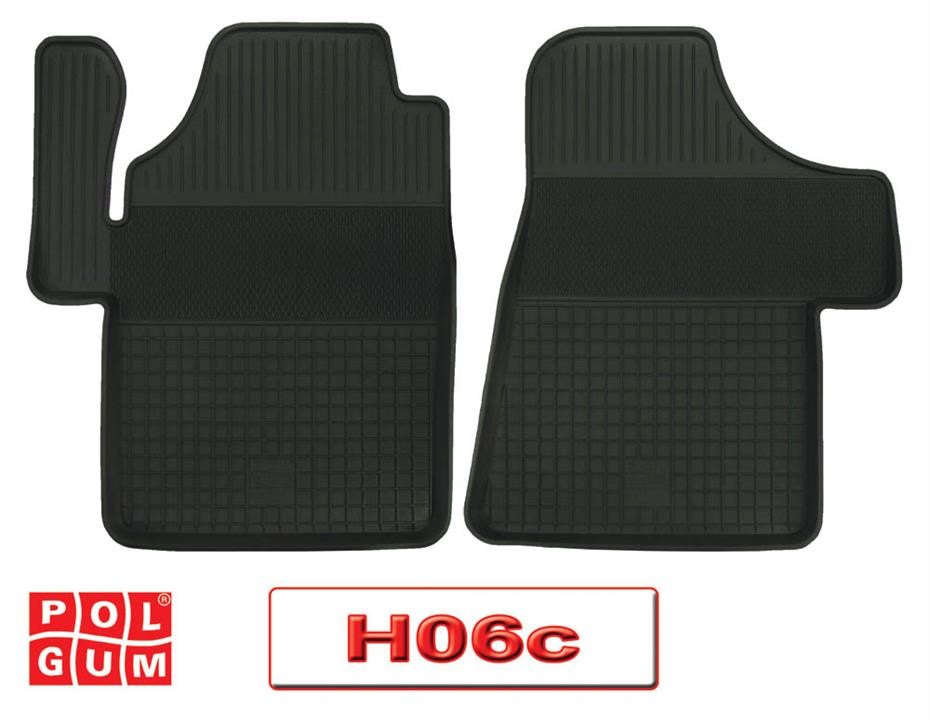 Polgum H06C Коврики салона резиновые, комплект H06C: Отличная цена - Купить в Польше на 2407.PL!