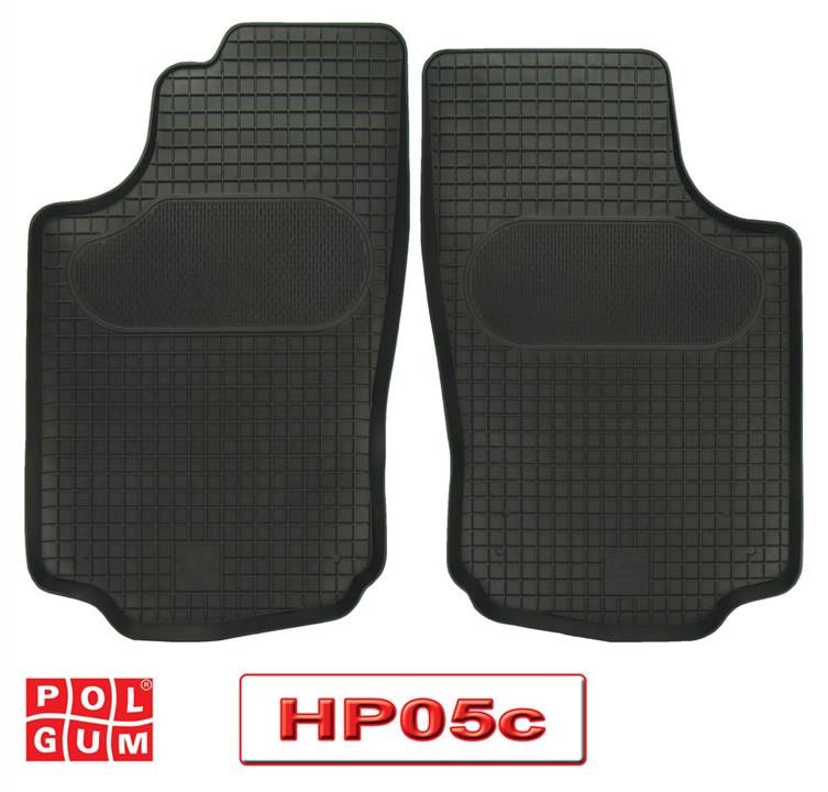 Polgum HP05C Rubber floor mats, set HP05C: Buy near me in Poland at 2407.PL - Good price!