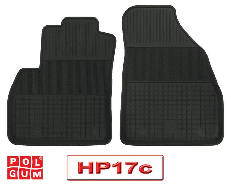Polgum HP17C Коврики салона резиновые, комплект HP17C: Отличная цена - Купить в Польше на 2407.PL!