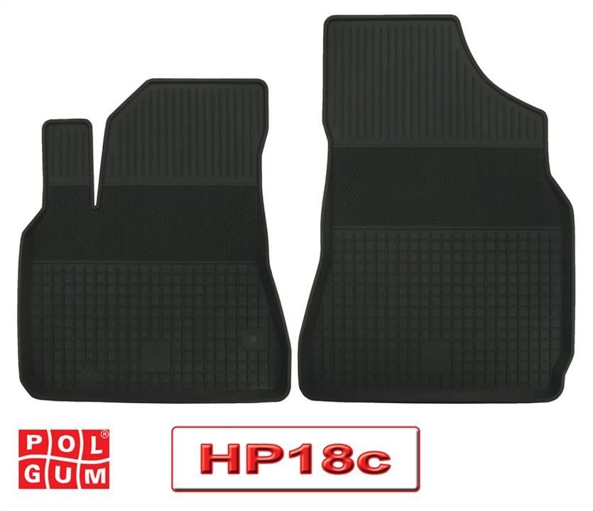 Polgum HP18C Коврики салона резиновые, комплект HP18C: Отличная цена - Купить в Польше на 2407.PL!