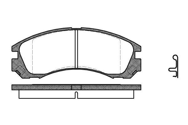 Polcar BS0986424523 Front disc brake pads, set BS0986424523: Buy near me in Poland at 2407.PL - Good price!