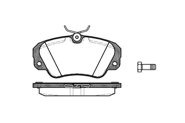 Polcar BS0986460939 Front disc brake pads, set BS0986460939: Buy near me in Poland at 2407.PL - Good price!