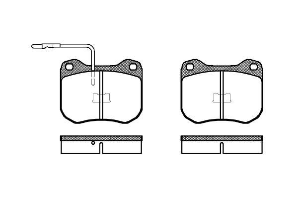 Polcar IE180198 Front disc brake pads, set IE180198: Buy near me in Poland at 2407.PL - Good price!