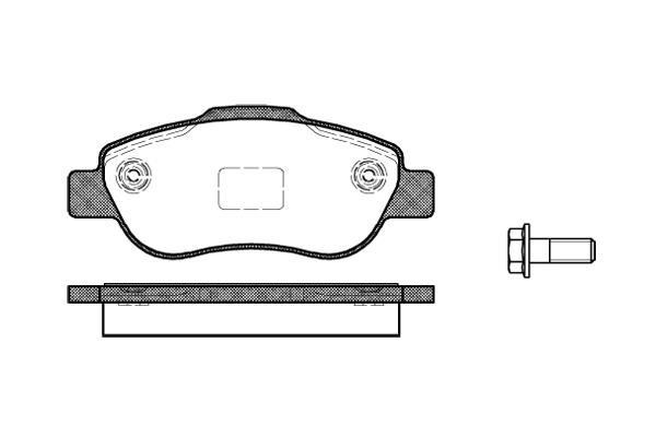 Polcar IE181659-700 Front disc brake pads, set IE181659700: Buy near me in Poland at 2407.PL - Good price!
