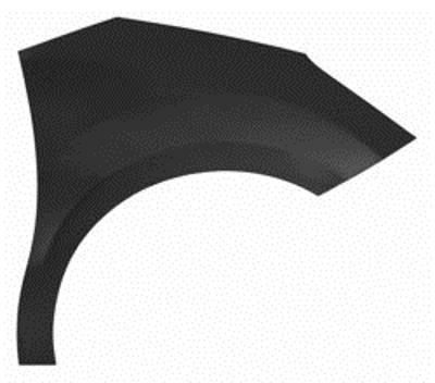 Polcar 231802 Front fender right 231802: Buy near me in Poland at 2407.PL - Good price!