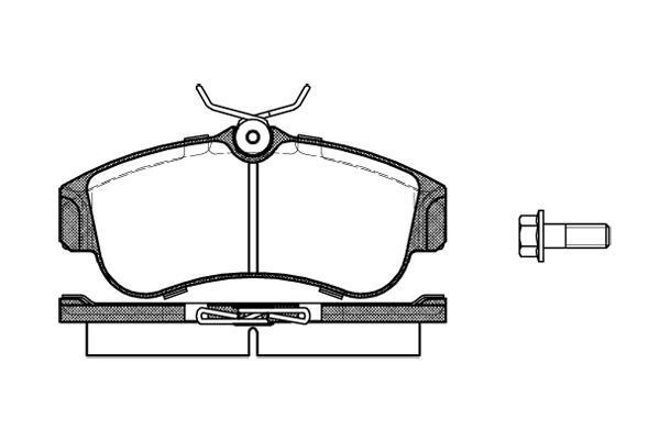 Polcar BS0986461147 Front disc brake pads, set BS0986461147: Buy near me in Poland at 2407.PL - Good price!