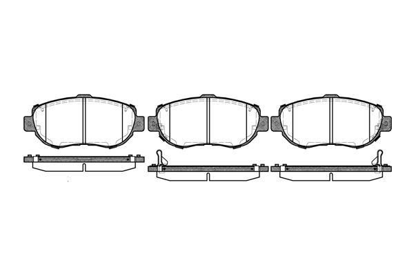 Polcar BS0986494211 Front disc brake pads, set BS0986494211: Buy near me in Poland at 2407.PL - Good price!