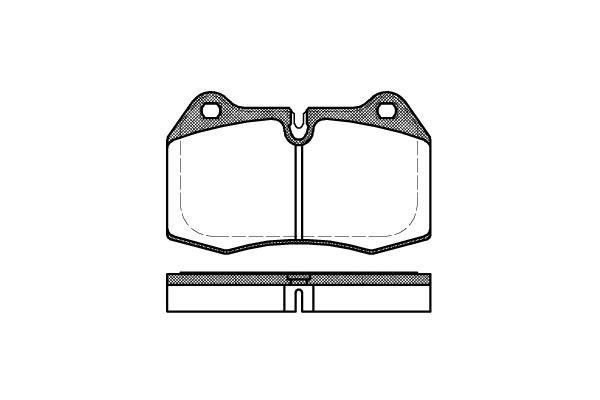Polcar BS0986424209 Front disc brake pads, set BS0986424209: Buy near me in Poland at 2407.PL - Good price!