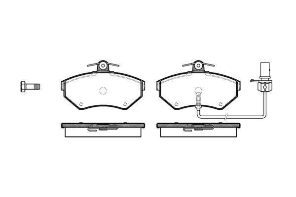 Polcar BS0986494042 Тормозные колодки дисковые передние, комплект BS0986494042: Отличная цена - Купить в Польше на 2407.PL!