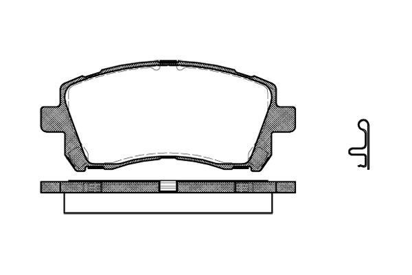 Polcar BS0986424700 Front disc brake pads, set BS0986424700: Buy near me in Poland at 2407.PL - Good price!
