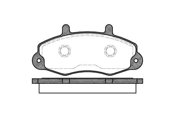 Polcar BS0986460963 Front disc brake pads, set BS0986460963: Buy near me in Poland at 2407.PL - Good price!
