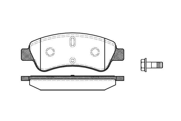Polcar BS0986494027 Front disc brake pads, set BS0986494027: Buy near me in Poland at 2407.PL - Good price!