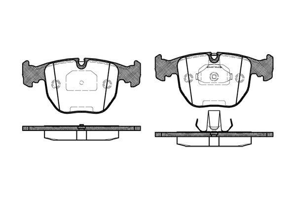 Polcar BS0986494028 Front disc brake pads, set BS0986494028: Buy near me in Poland at 2407.PL - Good price!