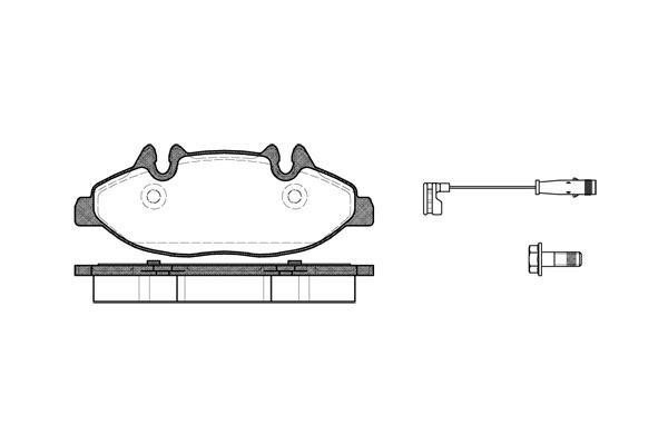 Polcar BS0986494081 Front disc brake pads, set BS0986494081: Buy near me in Poland at 2407.PL - Good price!