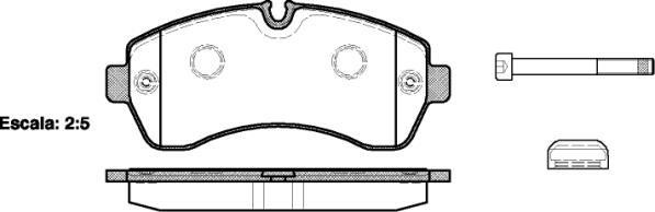 Polcar BS0986494194 Front disc brake pads, set BS0986494194: Buy near me in Poland at 2407.PL - Good price!