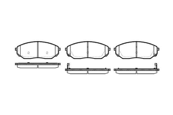 Polcar IE181606 Front disc brake pads, set IE181606: Buy near me in Poland at 2407.PL - Good price!