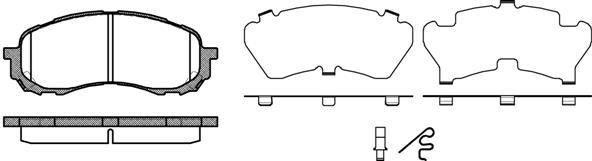 Polcar IE181800 Front disc brake pads, set IE181800: Buy near me in Poland at 2407.PL - Good price!
