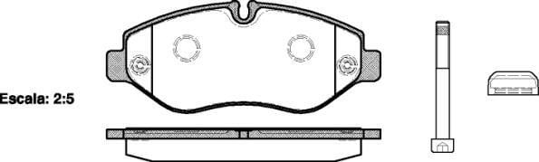 Polcar IE141832 Front disc brake pads, set IE141832: Buy near me in Poland at 2407.PL - Good price!