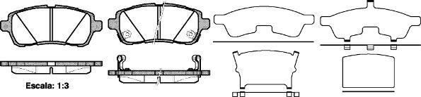 Polcar IE181881 Front disc brake pads, set IE181881: Buy near me in Poland at 2407.PL - Good price!