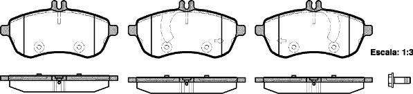 Polcar IE181821 Front disc brake pads, set IE181821: Buy near me in Poland at 2407.PL - Good price!