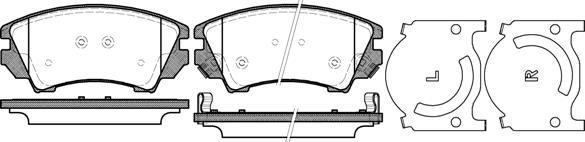 Polcar IE181913 Front disc brake pads, set IE181913: Buy near me in Poland at 2407.PL - Good price!