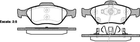 Polcar IE181877 Front disc brake pads, set IE181877: Buy near me in Poland at 2407.PL - Good price!