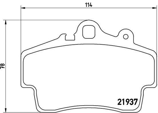 Polcar BS0986424570 Front disc brake pads, set BS0986424570: Buy near me in Poland at 2407.PL - Good price!