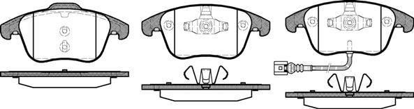 Polcar BS0986494372 Front disc brake pads, set BS0986494372: Buy near me in Poland at 2407.PL - Good price!