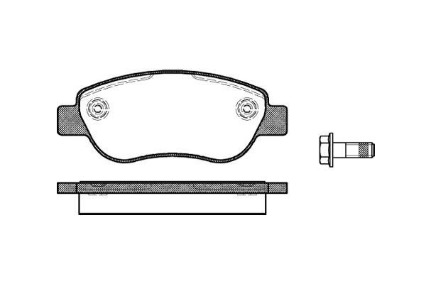 Polcar IE181883 Front disc brake pads, set IE181883: Buy near me in Poland at 2407.PL - Good price!