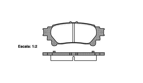 Polcar IE181983 Rear disc brake pads, set IE181983: Buy near me in Poland at 2407.PL - Good price!