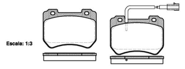 Polcar IE181932 Front disc brake pads, set IE181932: Buy near me in Poland at 2407.PL - Good price!