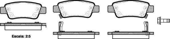 Polcar IE181888 Rear disc brake pads, set IE181888: Buy near me in Poland at 2407.PL - Good price!
