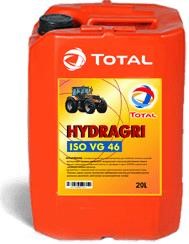 Total 110610 Hydraulic oil TOTAL HYDRAGRI 46, 20L 110610: Buy near me in Poland at 2407.PL - Good price!