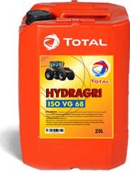 Total 164509 Hydraulic oil TOTAL HYDRAGRI 68, 20L 164509: Buy near me in Poland at 2407.PL - Good price!