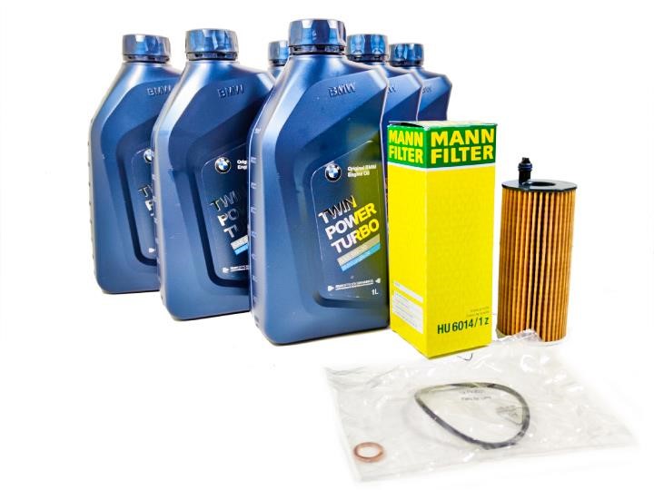 2407PL ZESTAW BMW 1-2-2 Kit oil filter and motor oil for BMW 1, 2, 3, 4, 5, X3, X4, X5. Oil filter Mann-Filter, motor oil original BMW 6 l ZESTAWBMW122: Buy near me at 2407.PL in Poland at an Affordable price!