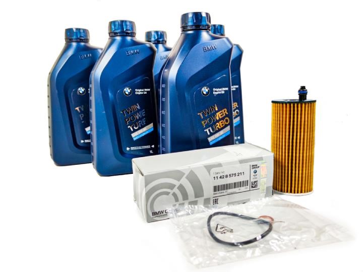 2407PL ZESTAW BMW 1-2-4 Kit oil filter and motor oil for BMW 1, 2, 3, 4, 5, X3, X4, X5. OE Oil filter and motor oil BMW 5 l ZESTAWBMW124: Buy near me in Poland at 2407.PL - Good price!