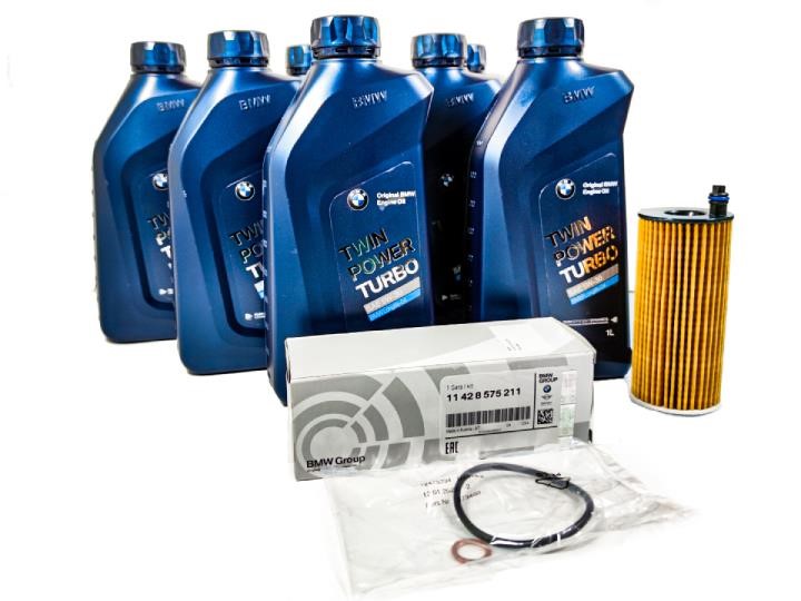 2407PL ZESTAW BMW 1-2-6 Kit oil filter and motor oil for BMW 1, 2, 3, 4, 5, X3, X4, X5. OE Oil filter and motor oil BMW 7 l ZESTAWBMW126: Buy near me in Poland at 2407.PL - Good price!