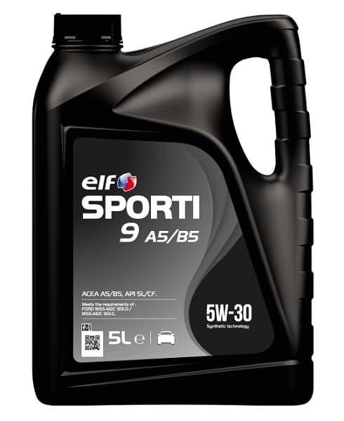 Elf 208418 Engine oil Elf Sporti 9 5W-30, 5L 208418: Buy near me in Poland at 2407.PL - Good price!