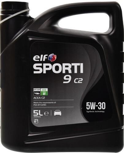 Elf 210453 Engine oil Elf Sporti 9 5W-30, 5L 210453: Buy near me in Poland at 2407.PL - Good price!