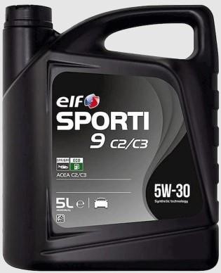 Elf 208441 Моторное масло Elf Sporti 9 5W-30, 5л 208441: Отличная цена - Купить в Польше на 2407.PL!