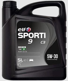 Elf 208417 Моторное масло Elf Sporti 9 5W-30, 5л 208417: Отличная цена - Купить в Польше на 2407.PL!