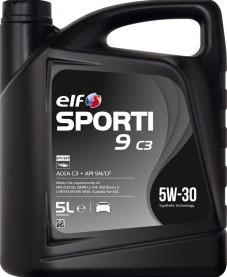Elf 210446 Моторное масло Elf Sporti 9 5W-40, 5л 210446: Отличная цена - Купить в Польше на 2407.PL!