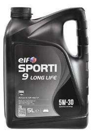 Elf 208419 Engine oil Elf Sporti 9 Long Life 5W-30, 5L 208419: Buy near me at 2407.PL in Poland at an Affordable price!