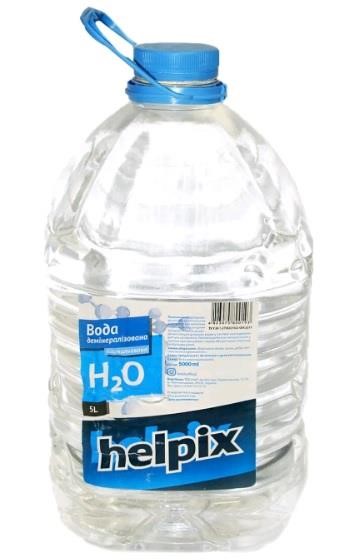Helpix WATER 5L Вода дистильована, 5 л WATER5L: Приваблива ціна - Купити у Польщі на 2407.PL!