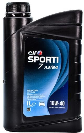 Elf 208448 Engine oil Elf Sporti 7 10W-40, 1L 208448: Buy near me in Poland at 2407.PL - Good price!
